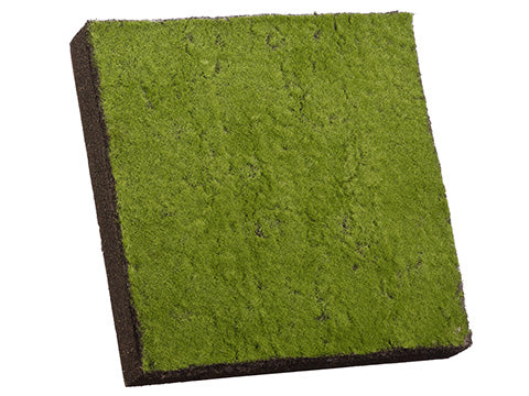 3"Hx16.9"Wx16.9"L Moss Foam Tile Green (pack of 6)