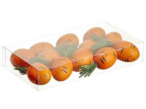 1.75"Hx5.25"Wx10"L Carrot (12 ea/acetate box) Orange (pack of 6)