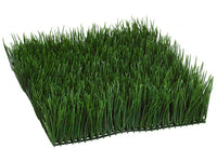 4"Hx12"Wx12"L Wheat Grass Mat  Green (pack of 2)