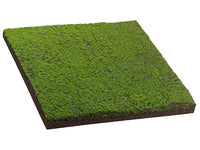 19.6"Wx19.6"L Moss Foam Tile  Green (pack of 6)