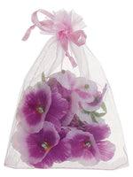 5.5" Pansy Petal in Bag (24 ea./Bag) Orchid (pack of 12)