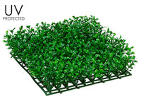 3"Hx10"Wx10"L UV Protected Boxwood Mat Green (pack of 6)