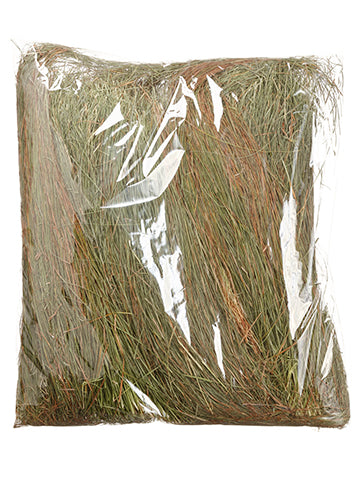 15"Wx17"L Grass in Bag  Green (pack of 12)
