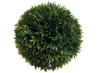 8" Tea Leaf Ball with 188 Leaves Green (pack of 6)