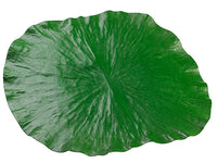 17"Wx14.5"L Lotus Leaf Placemat Green (pack of 12)