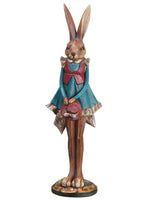 20" Mrs. Bunny  Blue Red (pack of 4)