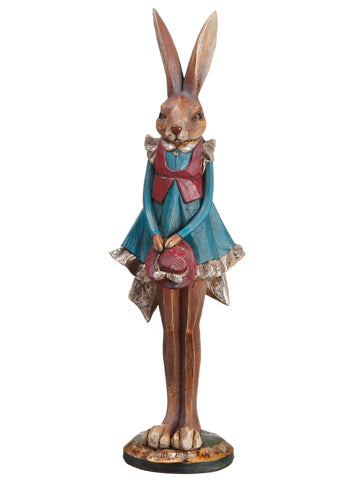 20" Mrs. Bunny  Blue Red (pack of 4)
