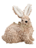 11" Sitting Bunny  Beige (pack of 2)
