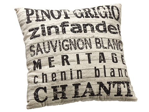 13"Wx13"L Pillow  Beige Gray (pack of 6)