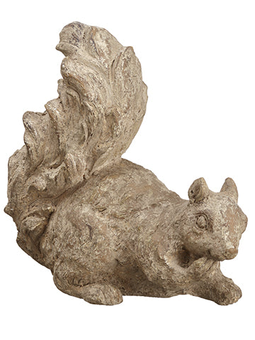 9.25" Squirrel  Antique Beige (pack of 4)