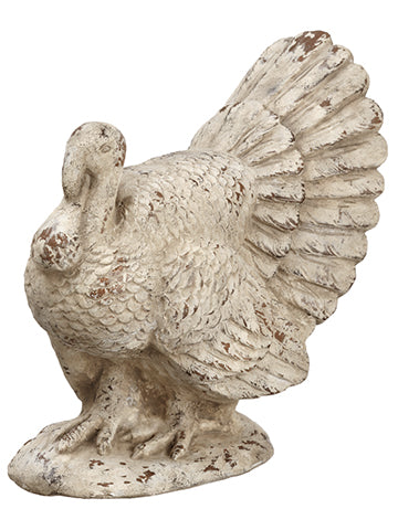 10.25" Turkey  Antique Beige (pack of 2)