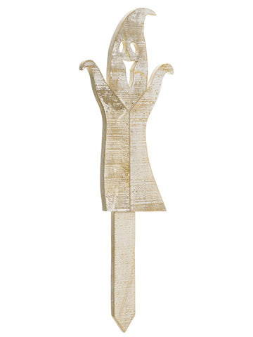 32" Ghost Garden Stake  Whitewashed (pack of 6)