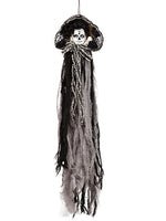 30" Halloween Cape  Black Gray (pack of 2)