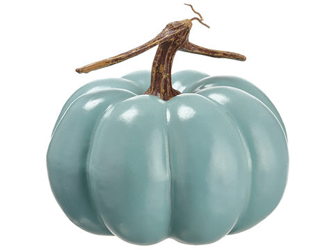 7"Hx8"D Trick Or Treat Pumpkin Teal (pack of 6)