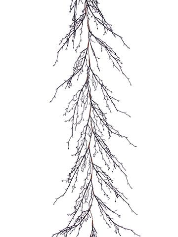 6' Twig Garland  Black (pack of 1)