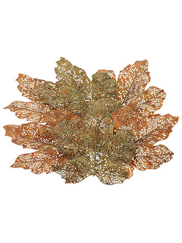 12" Maple Leaf (6 ea/bag)  Orange Moss (pack of 12)