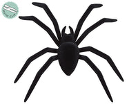 9.5" Spider With Clip  Black (pack of 12)