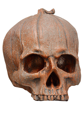 6.5" Skull  Antique Brown (pack of 2)