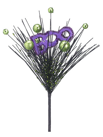 14" Boo Pick  Green Purple (pack of 12)