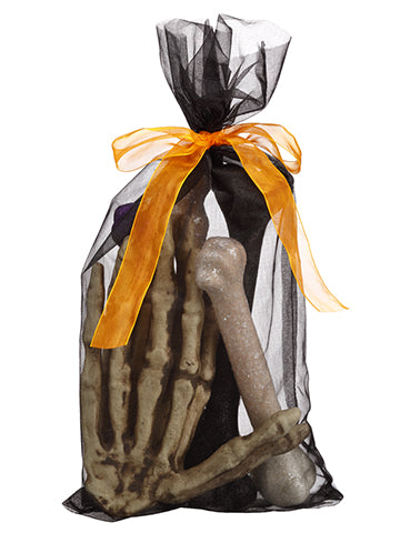 8" - 9.5" Hand And Bone Assortment (6 ea./bag) Beige Black (pack of 6)