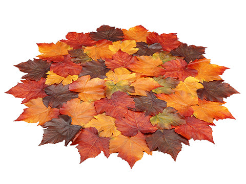 32" Maple Leaf Centerpiece Mat Fall (pack of 12)
