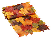 14"Wx72"L Maple Leaf Table Runner Fall (pack of 12)