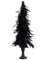 29" Feather Tree  Black (pack of 2)