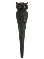 24" Owl Wall Hanging Decor  Black (pack of 4)