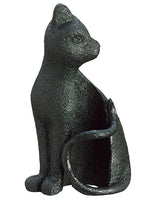 4.5" Cat Candleholder  Black (pack of 8)