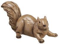 4"Hx10"W Squirrel Wall Decor  Brown (pack of 6)