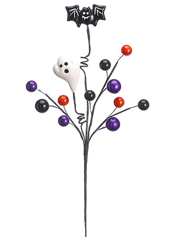 15" Bat/Ghost/Ball Pick  Mix (pack of 24)