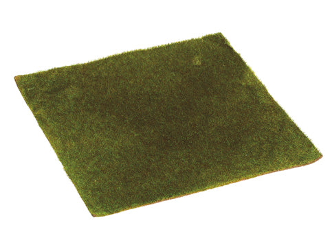 14"Wx14"L Square Moss Sheet  Green (pack of 12)