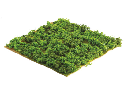 14"Wx14"L Square Mountain Sphagnum Moss Sheet Green (pack of 12)