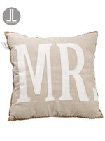 16"Wx16"L Mr. Pillow  Cream Beige (pack of 6)