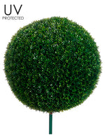 24" UV Protected Tea Leaf Ball with 10" Metal Pole (knock-down packing) Green (pack of 1)