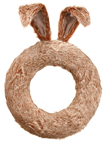 26" Bunny Wreath  Brown (pack of 2)