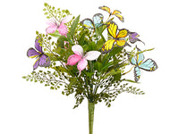 15" Fern/Butterfly Bush  Green Mixed (pack of 12)