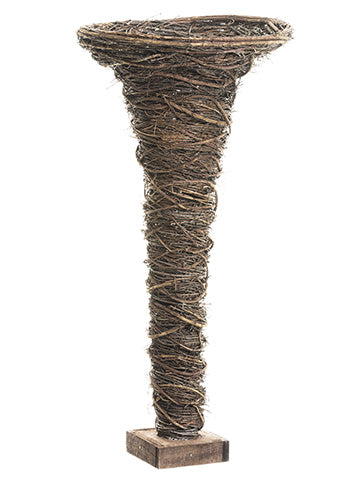 39"Hx19"D Twig Container  Brown (pack of 1)