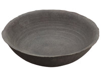 3"Hx11"D Terra Cotta Bowl  Antique Brown (pack of 1)