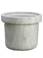 6"Hx7"D Terra Cotta Pot  White (pack of 4)