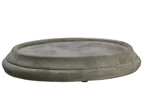 2.7"Hx11.6"Wx17.3"L Cement Base for Acg008- Stone (pack of 1)