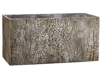 14.5"Hx14.5"Wx29.9"L Planter  Taupe (pack of 6)