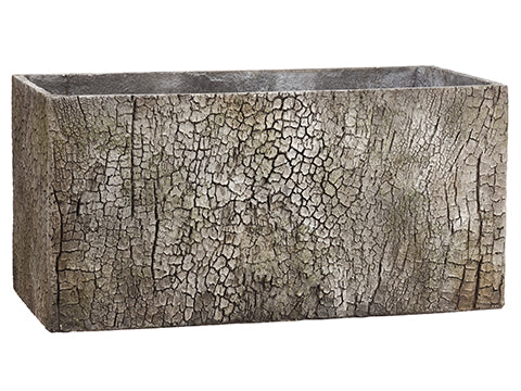 14.5"Hx14.5"Wx29.9"L Planter  Taupe (pack of 6)