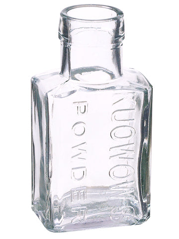 4.5" Pharmacist Glass Bottle  Clear (pack of 12)