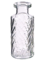 5.5" Perfume Glass Bottle  Clear (pack of 12)
