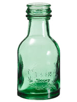 6" Honey Glass Bottle  Green (pack of 12)