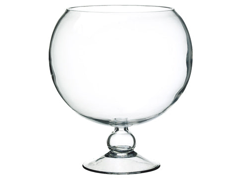 9.5"D Glass Jar w/O Lid  Clear (pack of 1)