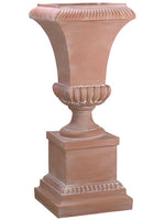 44"Hx18.5"W Fiberglass Container Terra Cotta (pack of 1)