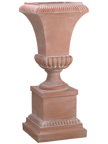 44"Hx18.5"W Fiberglass Container Terra Cotta (pack of 1)