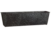 6.25"Hx6"Wx23"L Large Bread Tray Black Brown (pack of 12)